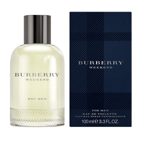 burberry men's weekend 3.3 oz eau de toilette spray|Burberry weekend for men cologne.